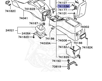 Mitsubishi - Libero - CD5W - 1997 - LRHE3 - 4G93