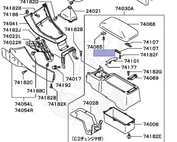 Genuine FTO DE3A Interior OEM parts supplied from Japan - Nengun