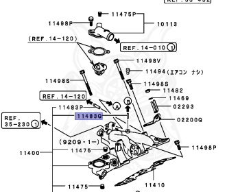 Mitsubishi - Minicab Truck - U42T - 1996 - HFDV9 - 3G83