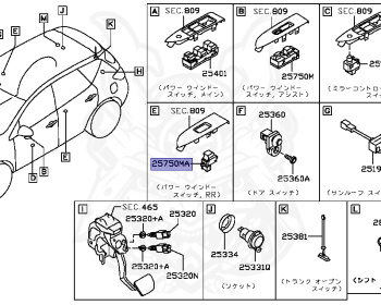 Nissan - Murano - Z51 - 2010 - XL GRADE - WAGON(W) - 4 WHEEL DRIVE(4WD) - CVT(CVT) - QR25DE