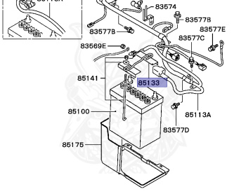Mitsubishi - Lancer - CK1A - 1995 - SNME - 4G13