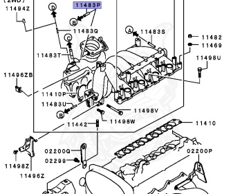 Mitsubishi - Pajero IO - H76W - 1999 - LRXC - 4G93