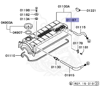 Mitsubishi - Galant - E13A - 1983 - SKHTG - G62B