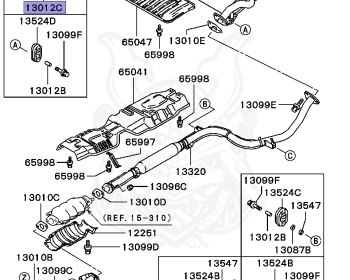 Mitsubishi - Mirage - CA4A - 1991 - MNGH - 4G92