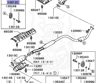 Mitsubishi - Mirage - CJ4A - 1995 - MNDH - 4G92