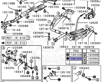 Mitsubishi - GTO - Z16A - 1990 - MNPM - 6G72