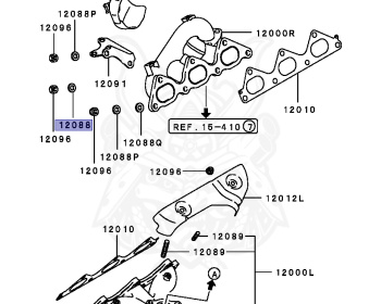 Mitsubishi - GTO - Z15A - 1997 - MJGF - 6G72