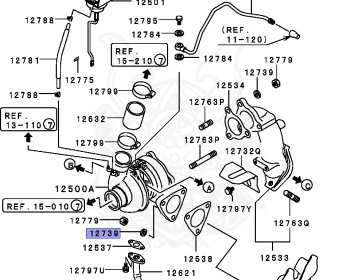 Mitsubishi - Delica Star Wagon - P35W - 1998 - HSNXT7 - 4D56
