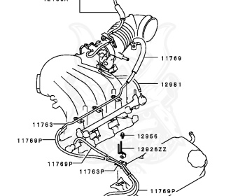 Mitsubishi - Legnum VR-4 - EC5W - 1996 - LYGF - 6A13