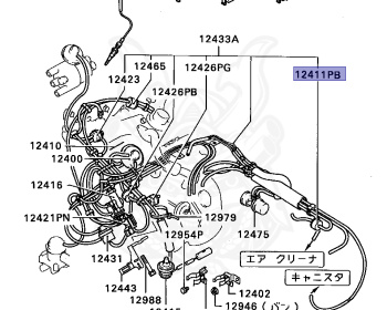 Mitsubishi - Minicab Truck - U15T - 1988 - QHFD - 3G81