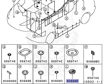 Mitsubishi - Grandis - NA4W - 2004 - LRGY - 4G69