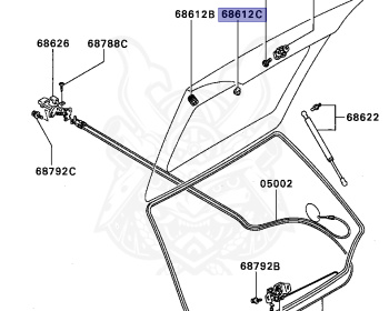 Mitsubishi - Mirage - CA4A - 1996 - MNDH - 4G92