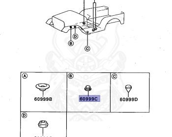 Mitsubishi - Jeep - J55 - 1989 - FF - 4DR5