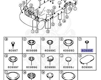 Mitsubishi - Delica Space Gear - PD4W - 1998 - HSEHE2 - 4G64