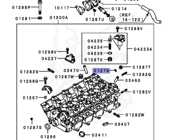 Mitsubishi - Lancer - C73A - 1987 - SRGM - 4G61