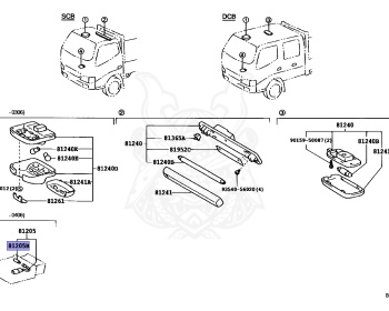 Toyota - Dyna - XZU412 - 2000 - Manual - S05C