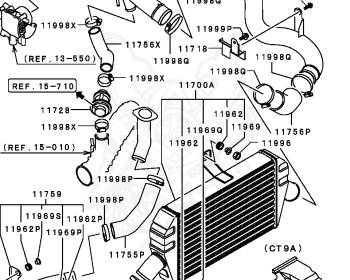 Mitsubishi - Lancer Evolution VII - CT9A - 2003 - SNGFZ - 4G63