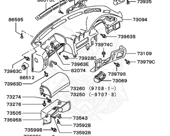 Mitsubishi - GTO - Z15A - 1997 - MRPM - 6G72