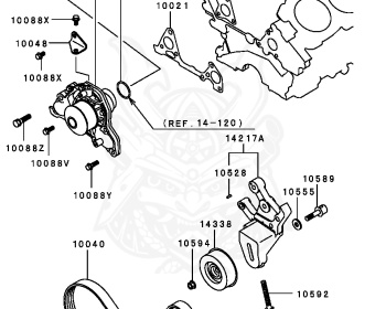 Mitsubishi - Diamante - F31A - 1994 - TRHA - 6G73