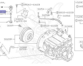 Nissan - Bluebird - U11 - 1983 - SSS TYPE - HARDTOP(K) - AUTOMATIC TRANSMISSION(AT) - CA18T