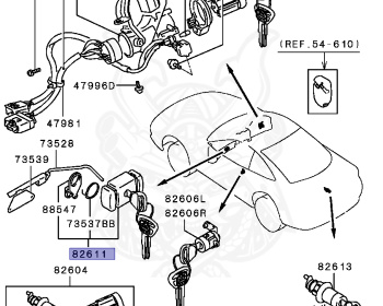 Mitsubishi - GTO - Z15A - 1991 - MJGF9 - 6G72