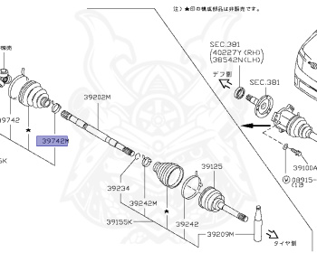Nissan - Elgrand - E51 - 2006 - X GRADE - 5 Door Coach (5K) - 4 WHEEL DRIVE(4WD) - AUTOMATIC TRANSMISSION(AT) - VQ35DE
