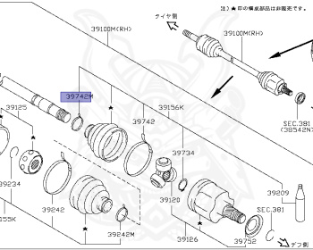 Nissan - Stagea - M35 - 2001 - 250T RX FOUR - WAGON(W) - 4 WHEEL DRIVE(4WD) - 5 SPEED A/T(AT.F5) - IRS TYPE(IRS) - VQ25DET
