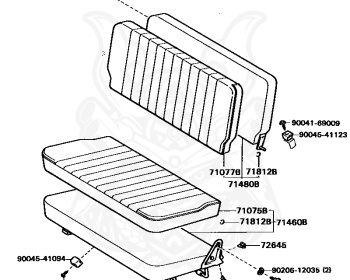Toyota - Blizzard - LD20 - 1984 - DX TYPE - SOFTTOP (TARPAULIN CANVASTOP OR VINYLTOP) - Manual - 2L