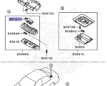 Mitsubishi - Lancer - CB4A - 1992 - PNGH - 4G92