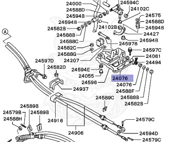 Mitsubishi - Diamante - F12A - 1990 - TNHE - 6A12