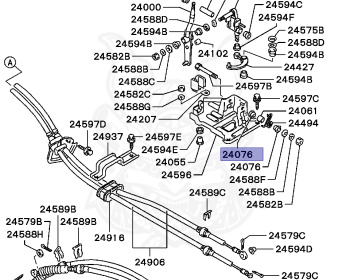Mitsubishi - GTO - Z16A - 1991 - MJGF9 - 6G72