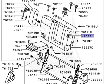 Mitsubishi - Pajero - V77W - 1999 - LYHVQ1 - 6G75