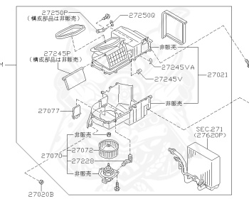 Nissan - Cube - Z10 - 2000 - F - WAGON(W) - 2 WHEEL DRIVE(2WD) - AUTOMATIC-FLOOR SHIFT(AT.F4) - CGA3DE