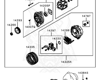 Mitsubishi - Delica Space Gear - PD4W - 1997 - HSEGE - 4G64