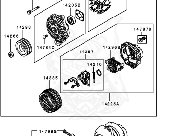 Mitsubishi - Pajero - V46WG - 1990 - RPF - 4M40