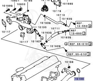 Mitsubishi - Sigma - F13AK - 1990 - SNJM - 6G73