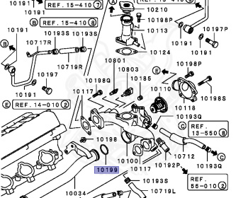 Mitsubishi - GTO - Z16A - 1993 - MJGF9 - 6G72