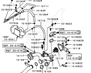Mitsubishi - Chariot - N96W - 1997 - LRPC - 6G72