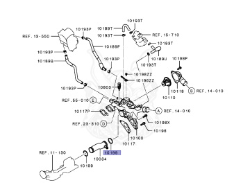 Mitsubishi - Outlander - CW6W - 2010 - XLHYZ1 - 6B31