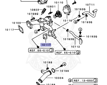Mitsubishi - Lancer - CB6A - 1991 - PNHM - 6A10
