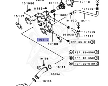 Mitsubishi - Galant - E54A - 1993 - PNGM - 6A12