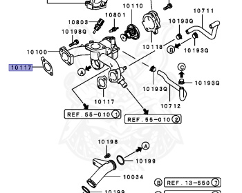 Mitsubishi - Lancer - CB6A - 1996 - PNHM - 6A10