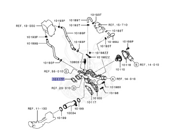 Mitsubishi - Outlander - CW6W - 2010 - XLHYZ1 - 6B31