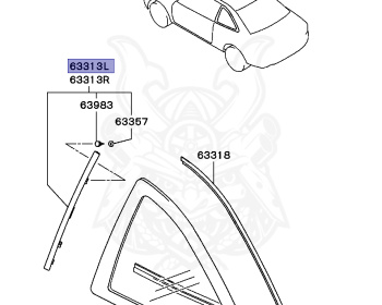 Mitsubishi - Mirage - CJ2A - 1995 - DNXM - 4G15