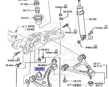 Mazda - RX-8 - SE3P - Feb-2003 - Right hand - 13-MSP
