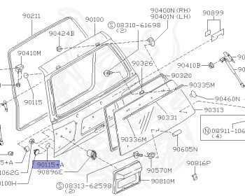 Nissan - Pathfinder - R50 - 2002 - XE TYPE - WAGON(W) - 4 WHEEL DRIVE(4WD) - AUTOMATIC TRANSMISSION(AT) - ZD30DDTI