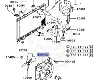 Mitsubishi - Galant - E54A - 1992 - PRGW - 6A12