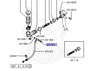 Mitsubishi - Lancer - CB6A - 1991 - PNHM - 6A10