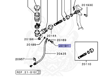 Mitsubishi - Mirage - CC3A - 1994 - MNUD - 4G91
