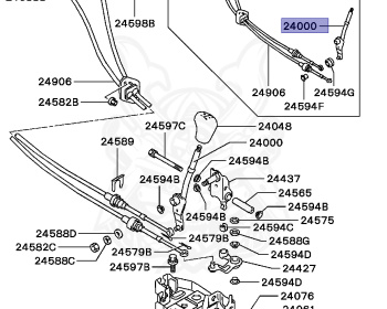 Mitsubishi - Lancer - CB6A - 1996 - PNHM - 6A10